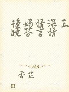 后妈情深王磊杨晓芬言情