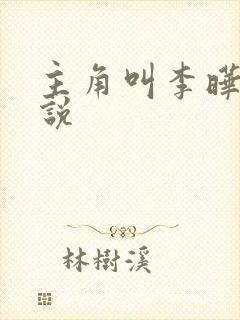 主角叫李晔的小说封面