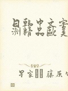 日韩中文字幕亚洲精品欧美
