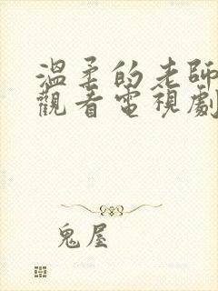 温柔的老师在线观看电视剧免费高清