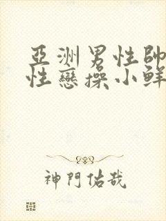 亚洲男性帅哥同性恋操小鲜肉逼