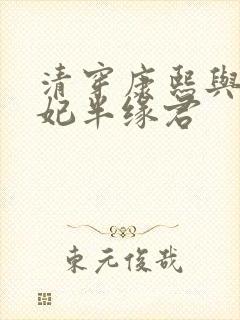 清穿康熙与太子妃半缘君