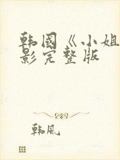 韩国《小姐》电影完整版