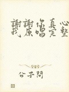 谢谢你真心陪着我原唱完整版