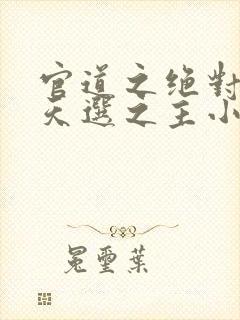 官道之绝对权力天选之主小说全集小说