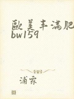 欧美丰满肥妇bbw159