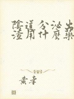 阴道分泌出豆腐渣用什么药