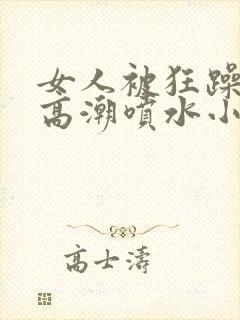 女人被狂躁g点高潮喷水小说