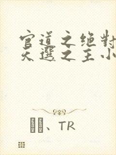 官道之绝对权力天选之主小说完结封面