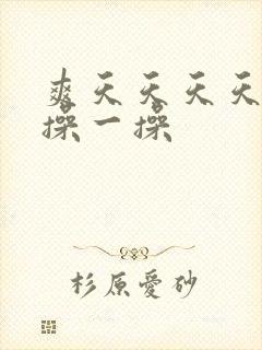 爽天天天天天天操一操封面