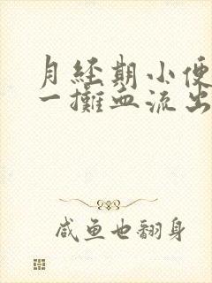 月经期小便时有一摊血流出咋回事