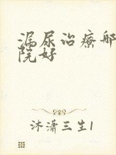 漏尿治疗哪家医院好