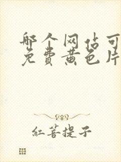 哪个网站可以看免费黄色片