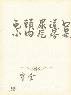 龟头尿道口长个小肉疙瘩是怎么回事