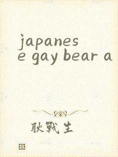 japanese gay bear aⅴ