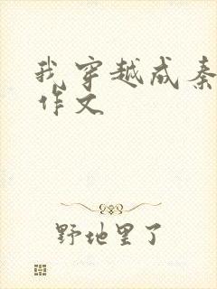 我穿越成秦始皇作文