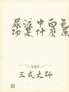 尿液中白色沉淀物是什么原因