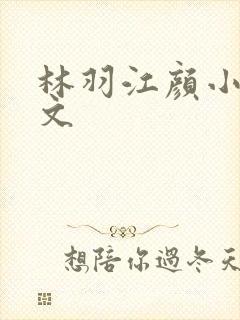 林羽江颜小说全文