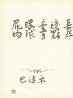 屁眼旁边长了个肉球有点疼