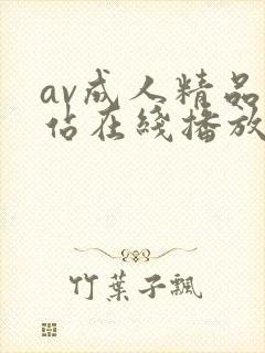 av成人精品网站在线播放