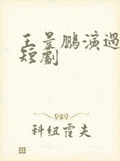 王晨鹏演过哪些短剧