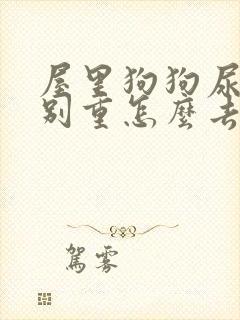 屋里狗狗尿味特别重怎么去除