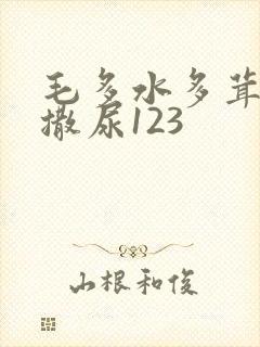 毛多水多茸茸的撒尿123