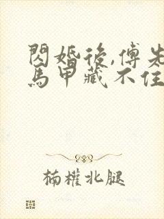 闪婚后,傅先生马甲藏不住了完本封面