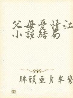 父母爱情江昌义小说结局