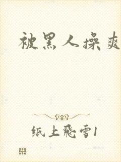 被黑人操爽视频