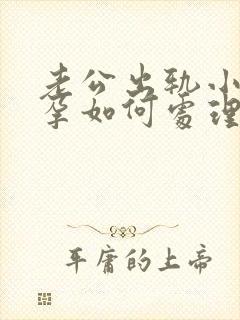 老公出轨小三有孕如何处理