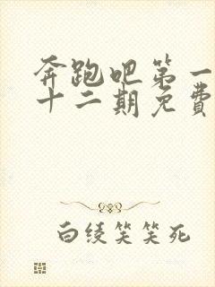 奔跑吧第一季第十二期免费观看