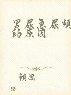 男尿急尿频尿痛的原因