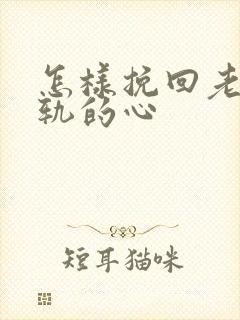 怎样挽回老公出轨的心