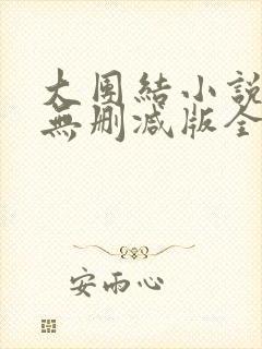 大团结小说阅读无删减版全文