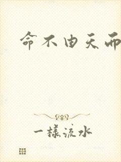 命不由天而由我