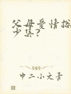 父母爱情总共多少集?