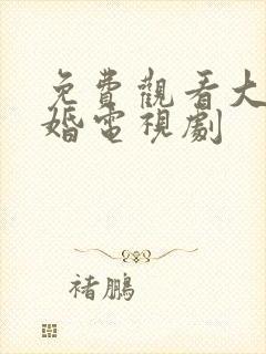 免费观看大男当婚电视剧