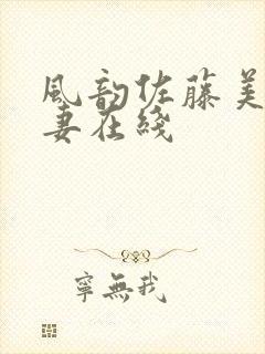 风韵佐藤美纪人妻在线