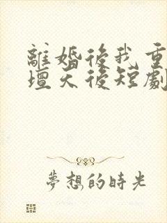 离婚后我重回歌坛天后短剧