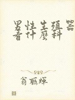 男性生殖器问题看什么科