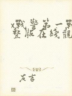 x战警第一战完整版在线观看封面