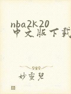 nba2k20中文版下载官网