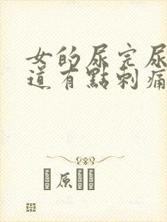 女的尿完尿后尿道有点刺痛怎么办封面