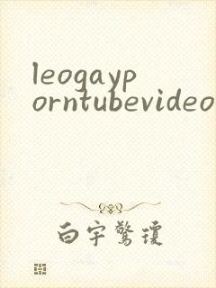 leogayporntubevideos封面