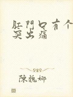 肛门口有个肉球突出痛