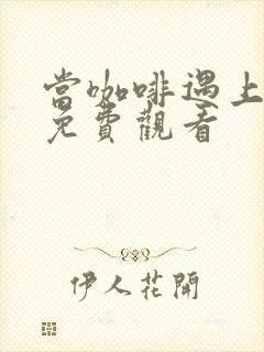 当咖啡遇上香草免费观看封面