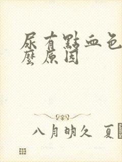 尿有点血色是什么原因