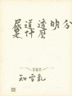 尿道透明分泌物是什么