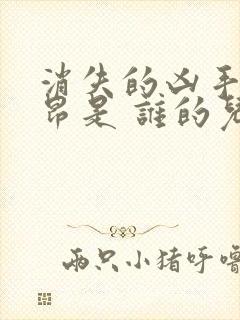 消失的凶手许子昂是 谁的儿子